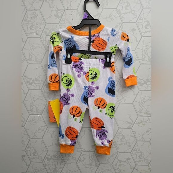 Monsters Inc. Sully, Mike and Boo Halloween Toddler Character Pajama Set, Sz 12m - Picture 5 of 7